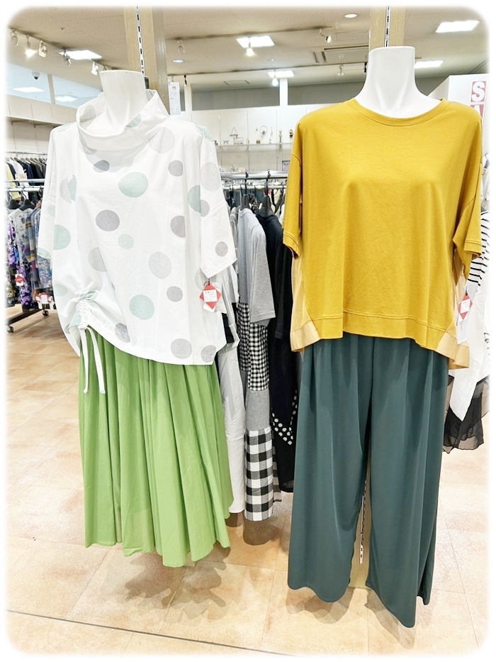 シニア世代におすすめの初夏向け婦人服コーディネート