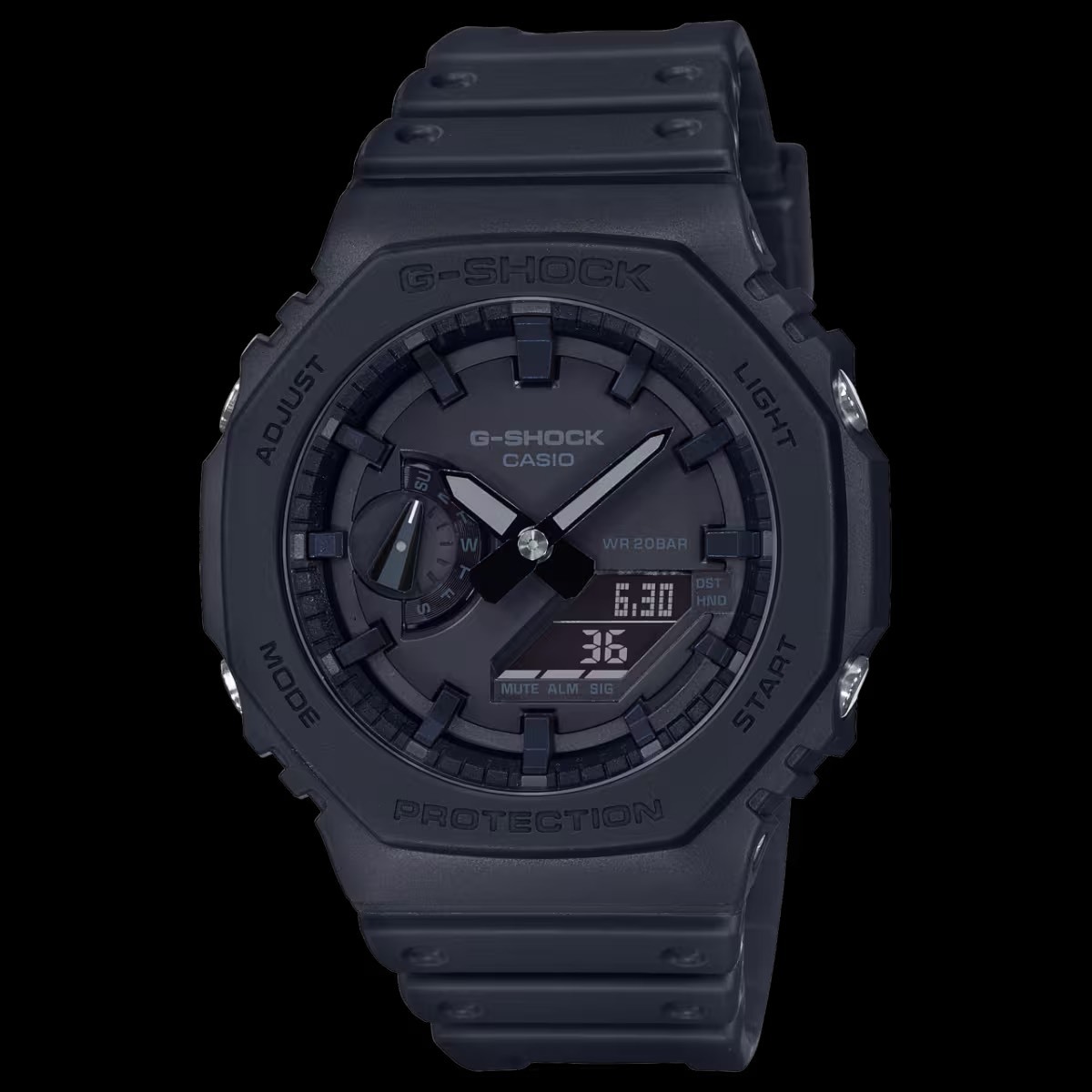 G-SHOCK GA-2100-1AJF オールブラックモデル